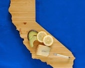 AHeirloom's California State Shaped Cutting Board