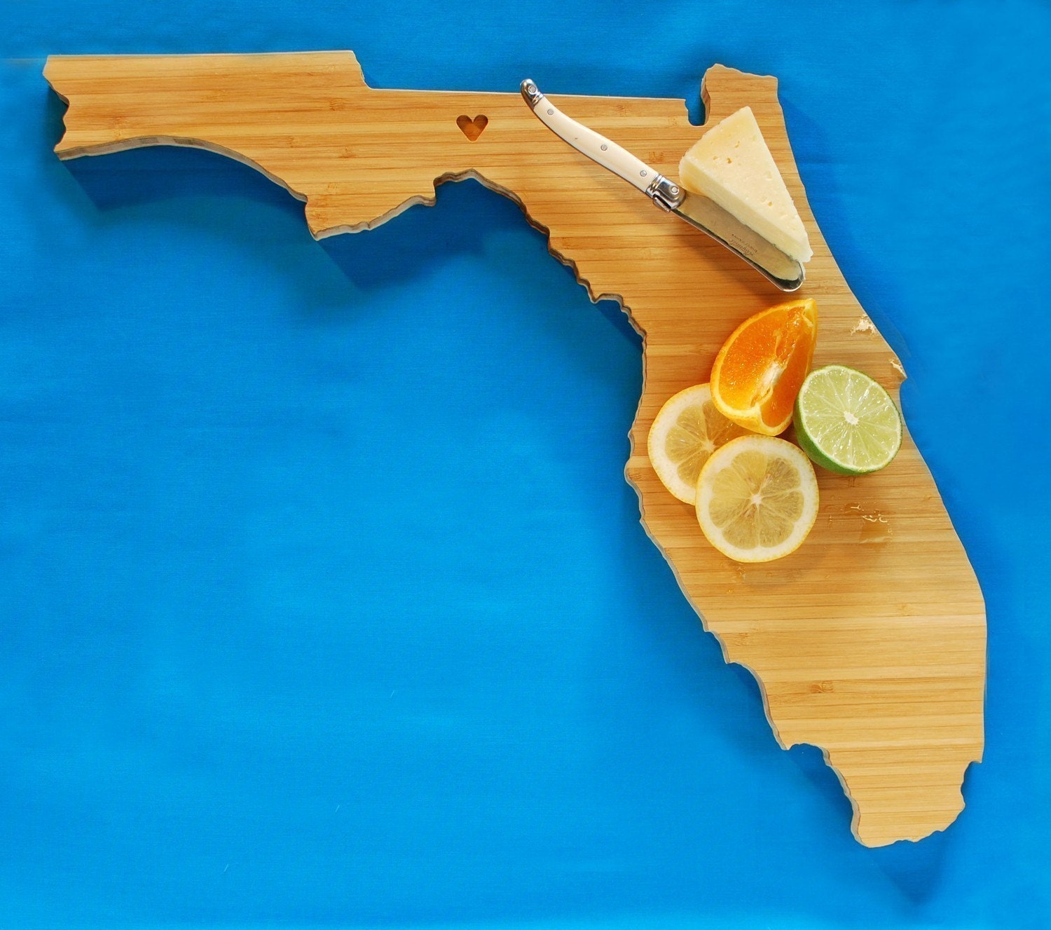 AHeirloom's Florida State Shaped Cutting Board