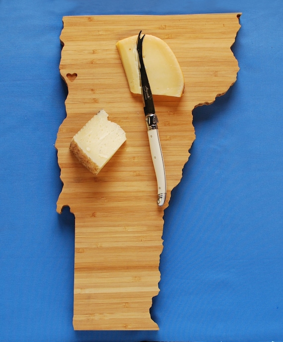 AHeirloom's Vermont State Shaped Cutting Board
