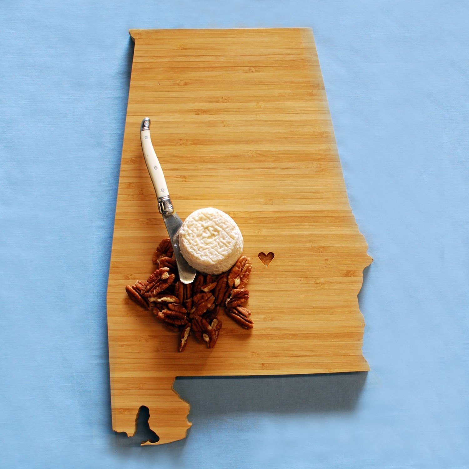 AHeirloom's Alabama State Shaped Cutting Board