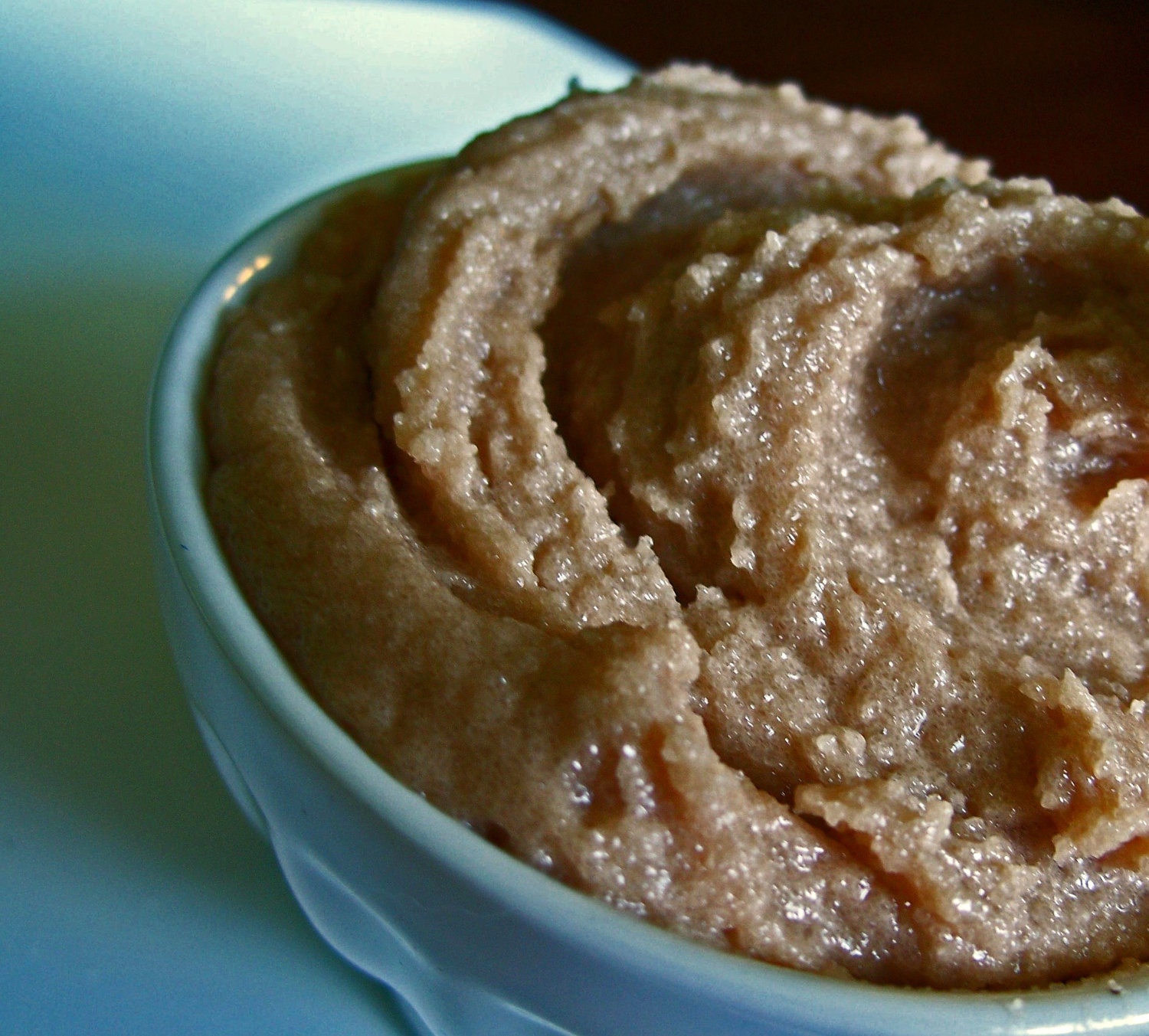 Triplefudge (sugar scrub--chocolate, cocoa, fudge, roasted walnuts)