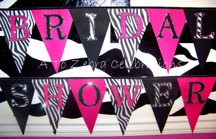 DIY Bridal Shower Party Banner Kit