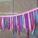 Cupcake Ribbon Garland, Winter Candyland, Party Shoppe, Gumball, Ready to ship, 1st Birthday, My Little Pony, A to Zebra Celebrations