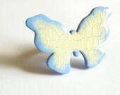 Wooden Butterfly Ring - PROVENCE BUTTERFLY