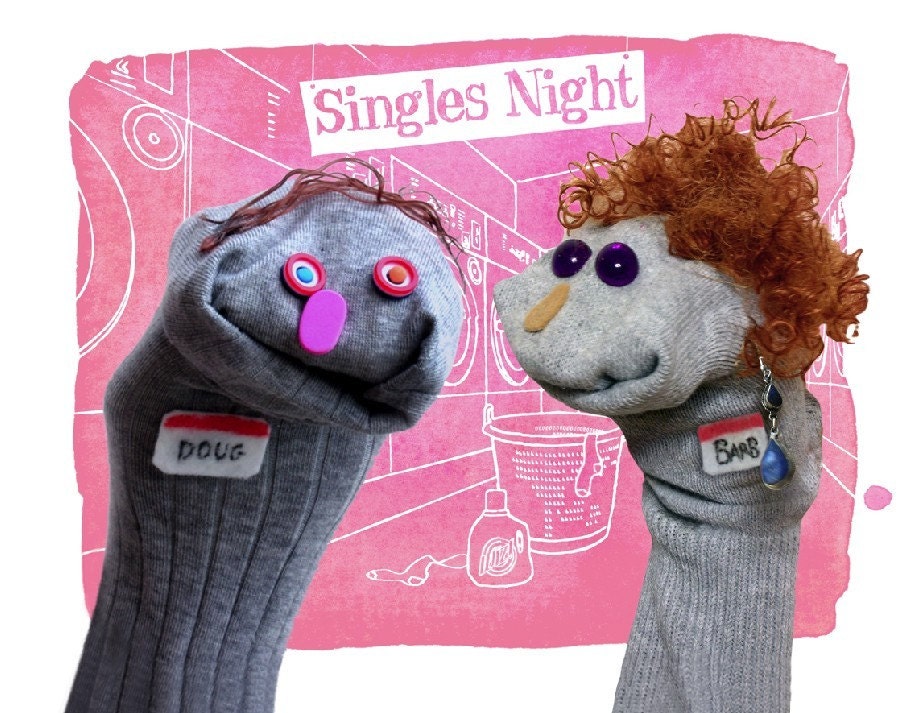 Singles Night at the laundromat.