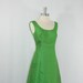 1960s Vintage Dress and Matching Jacket - Green Silk Paris Vogue Set