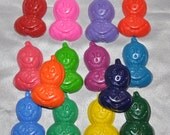 Recycled Crayons Pumpkin Shaped, Total of 14 Crayons. Il_170x135