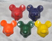 Recycled Crayons Mouse Shapes Crayons, Total of 5 Crayons Il_170x135