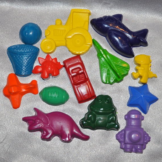 Recycled Crayons Boy Mix Pack, Total of 14 Crayons Il_570xn