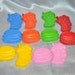 Recycled Crayons Hamburger and Shake Shaped- Total of 12 Crayons.