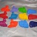 Recycled Crayons Train Shaped / Total of 12 Trains.