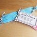 Braided Fabric Bracelet in Mint and Hot Pink