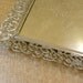 Vintage Gold Filigree Vanity Mirror