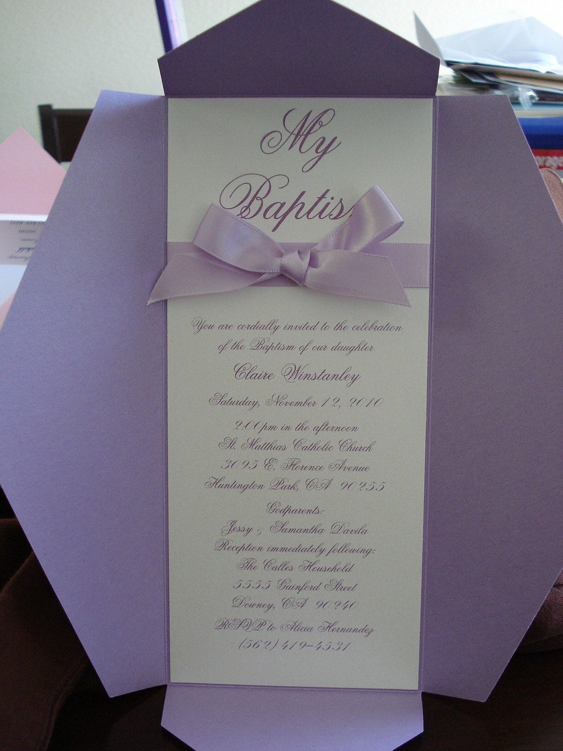 25 Confirmation - Baptism - Confirmation - Religious - Communion - Christening Invitations - Girls baptism - baby baptism