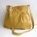 Mustard Yellow-Large Bag-Adjustable Strap-Oversized