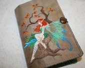 Fairy Embroidered Book Cover