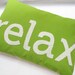 Relax Pillow in Charcoal Gray