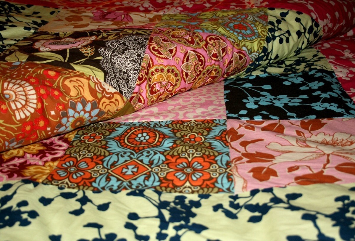 Amy Butler King Duvet Cover Designer Gorgeous Amy Butler Patchwork Duvet Covers By Sandandsuede