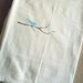 blue bird teatowels - set of two