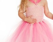 Bubble Gum Crochet Tutu Dress sizes newborn - 5