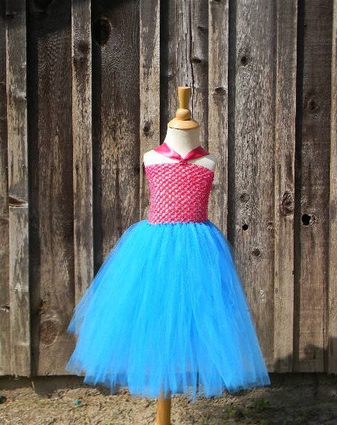 Caribbean Tutu Dress sizes Newborn 0-6m, 6-12m, 12-24m, 2t-3t, 4t-5t