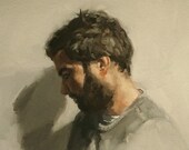 Kai, Fine Art Print of Oil Painting Portrait