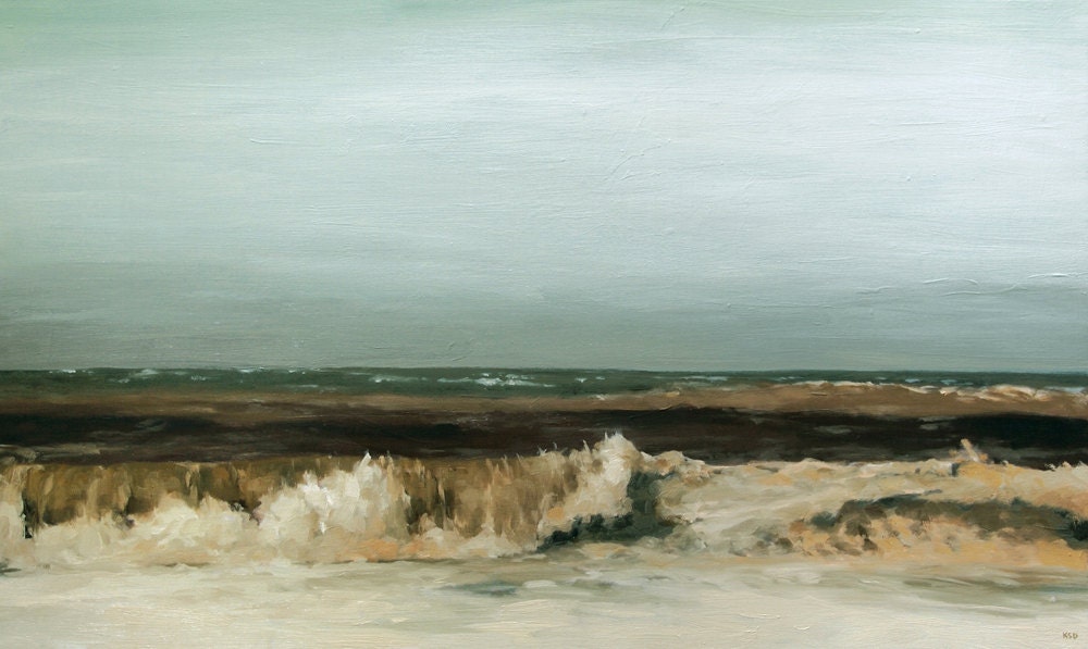 After the Storm, Large Fine Art Digital Print of Oil Painting