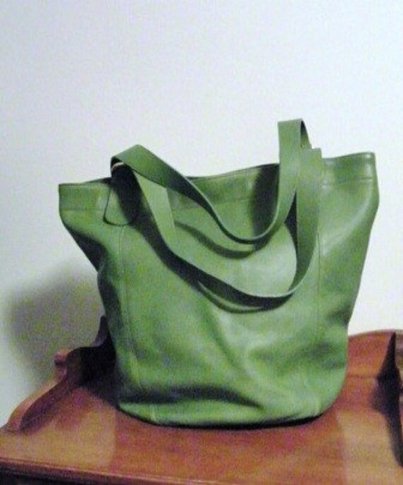 Coach Soho bag 4082 Apple Green by FiberOtto on Etsy