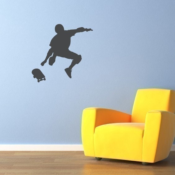 Skateboarder Decal Vinyl Wall Art 3 - Children Wall Decals