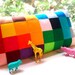 Deliberately Pixelated.... without the censorship - ( a 12 x 24 inches pixelated felt pillow )