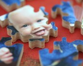 Wooden Jigsaw Puzzle, photo puzzle, 35 PIECES custom, handcut, 1 figural, 5x7
