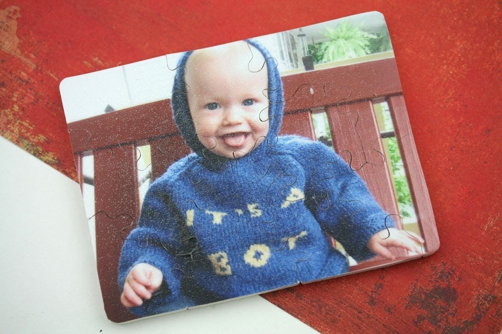 Wooden Jigsaw Puzzle, photo puzzle, 35 PIECES, personalized, custom, 5 x 7 inches