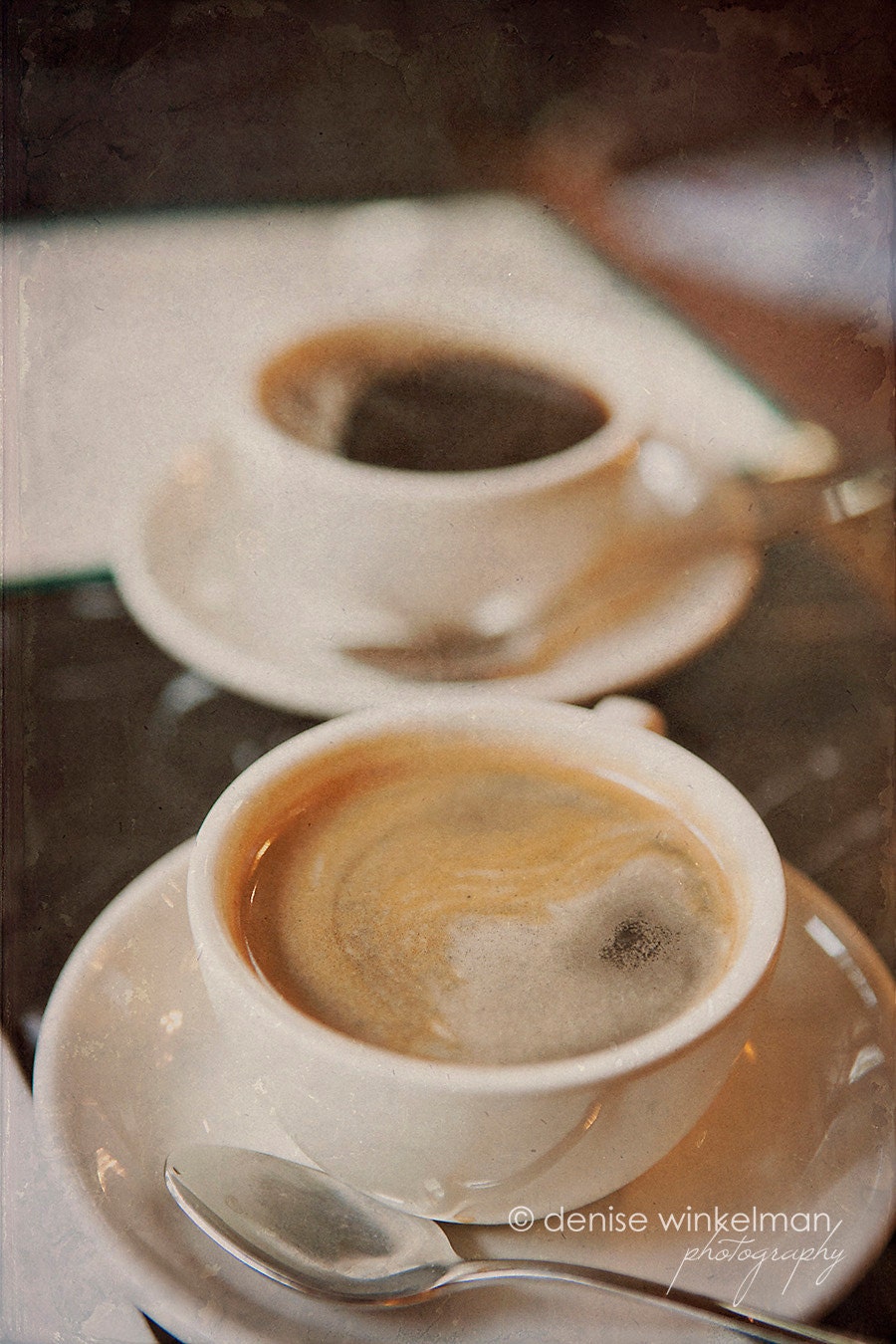 Coffee Duet, Scenes from a Cafe Series, 1 - Fine Art Photo - winkelmanphotoworks