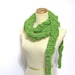 Lime Green Chain Scarf