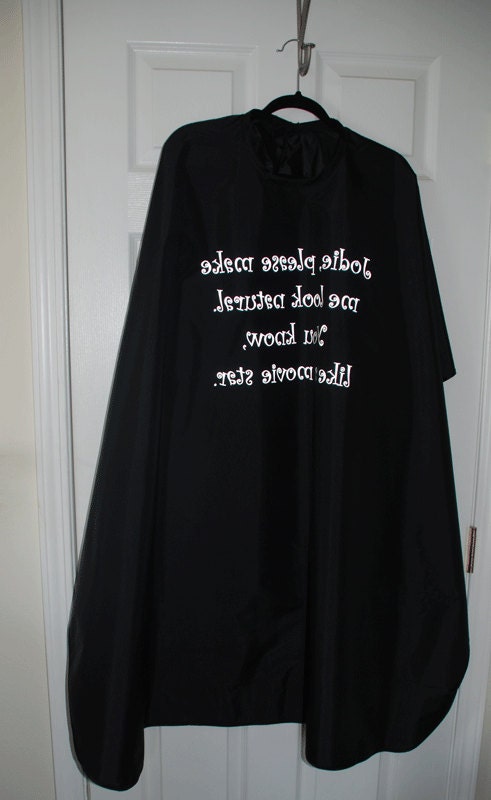 Hair Stylist Gift - Salon Cape and Apron Humor