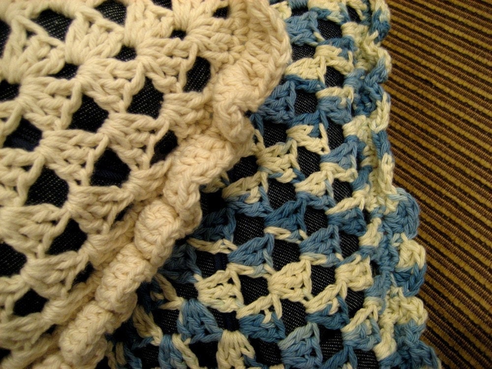CROCHET GRANNY SQUARE CAP AND SCARF | GRANDMOTHER'S PATTERN BOOK