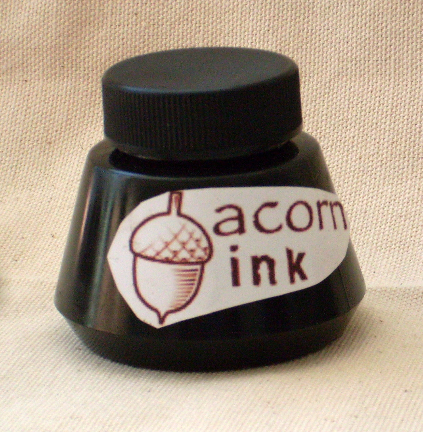 Calligraphy - home made acorn Drawing  ink.