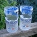 Two Grey Goose Vodka Tumblers // 1L Glass Bottles