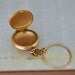 THE MEMORIES WITHIN vintage 12k gold filled locket prayer box container locket handheld