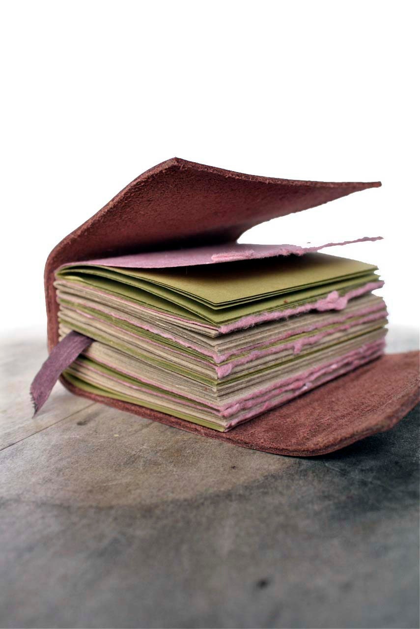 Woven One - Handstitched Mini Journal