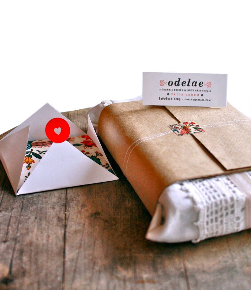 Rosette - Mini Handstitched Journal