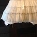 Chandelier Upcycled, Recycled, Lighting,Frilly, Flouncy, eco chic, crinoline, shabby chandelier , Front Page Featured
