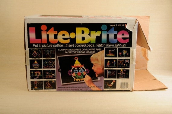 original lite brite in box