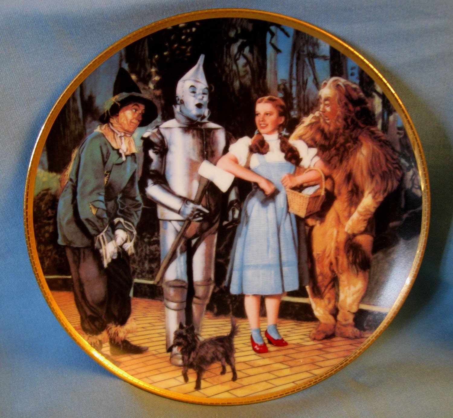 Wizard Of Oz Vintage Hamilton 1980s Collector Plate By