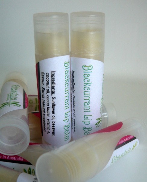 4.5g Lip Balm - Blackcurrant Lip Balm - Juicy Blackcurrant Flavour