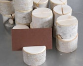 10 Birch Branch Stump Place Card Holders for Weddings Special Event