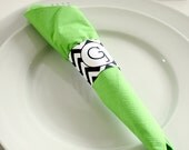 EDITABLE Printable Chevron Napkin Rings Print as Many as You Need