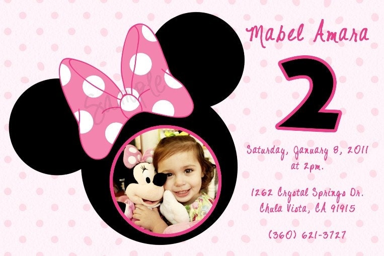 Minnie Mouse Cupcake Toppers or Tags DIY