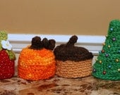 Newborn Handspun Photo Prop Hat Pack CROCHET PATTERNS PDF 77