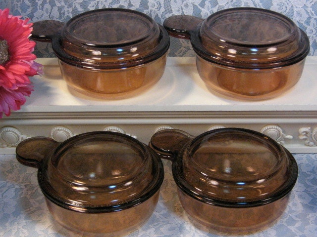 Vintage Corning Coringware Pyrex Brown Visions By Havetohaveit 2282